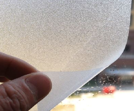 云龙玻璃门外面粘广告用什么材料好？